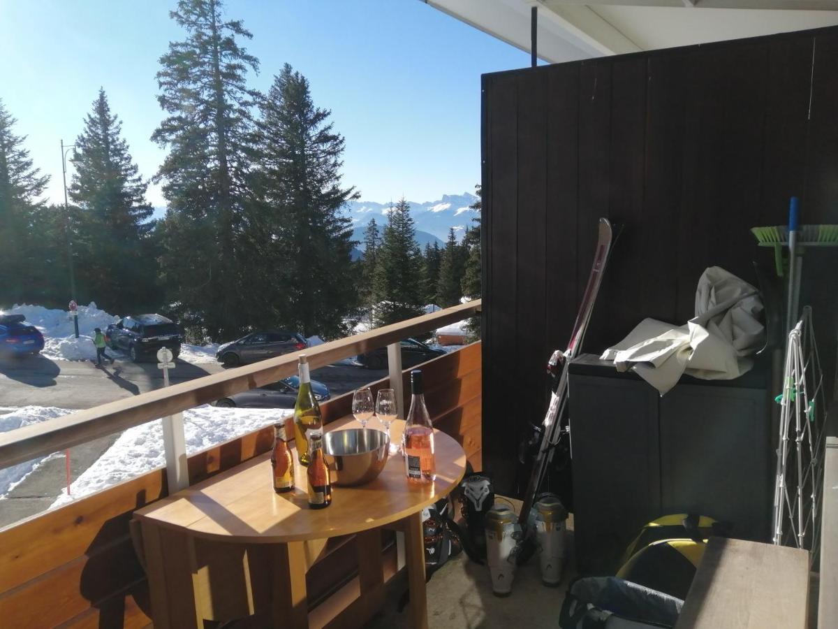 Le Flocon-Studio Cabine-Balcon 4-6 Pers A 100M Des Pistes Chamrousse Buitenkant foto