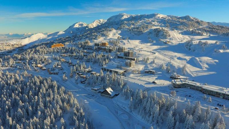 Le Flocon-Studio Cabine-Balcon 4-6 Pers A 100M Des Pistes Chamrousse Buitenkant foto