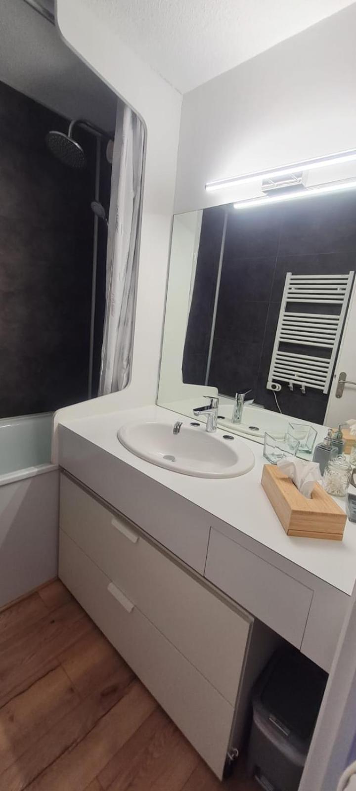 Le Flocon-Studio Cabine-Balcon 4-6 Pers A 100M Des Pistes Chamrousse Buitenkant foto