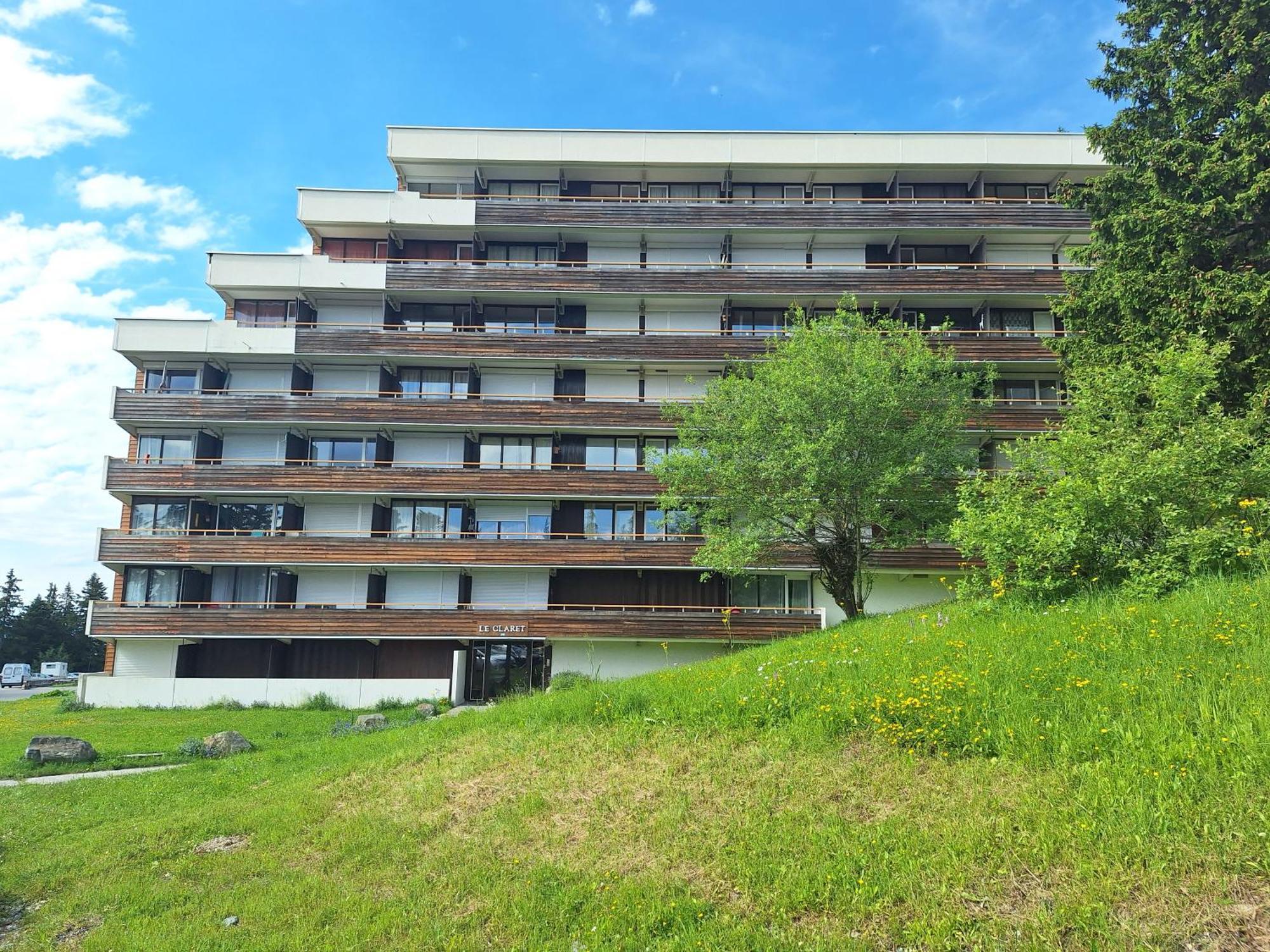 Le Flocon-Studio Cabine-Balcon 4-6 Pers A 100M Des Pistes Chamrousse Buitenkant foto